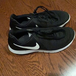 Black Nike sneakers